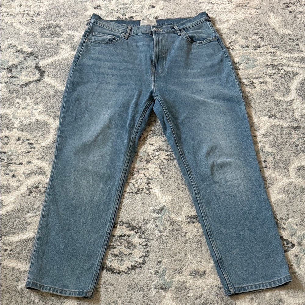 Everlane The Original Cheeky Jean 31 Crop Organic Cotton